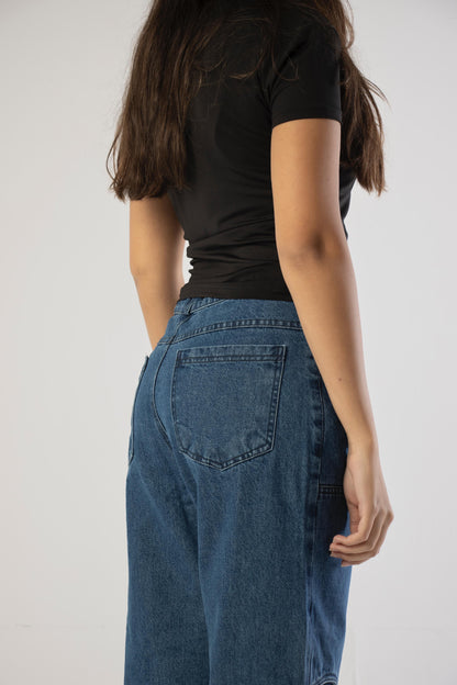 Unisex Wide Leg Jeans