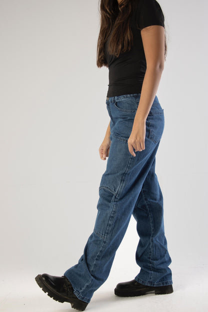 Unisex Wide Leg Jeans