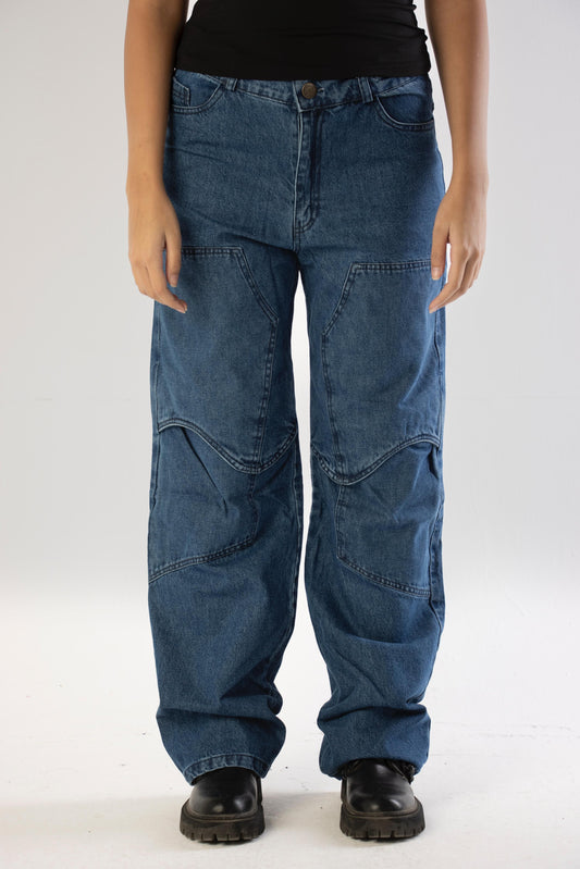 Unisex Wide Leg Jeans