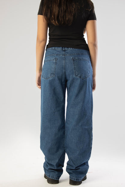 Unisex Wide Leg Jeans