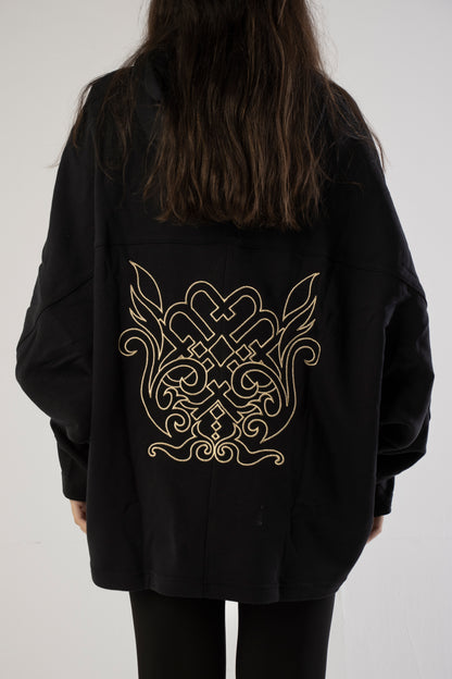 Unisex Signature embroidery hoodie